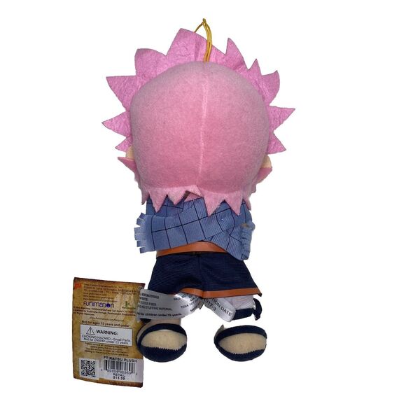 Fairy Tail 9" Natsu Dragneel Dragon Slayer Season 5 Anime Plush Doll - Picture 2 of 4